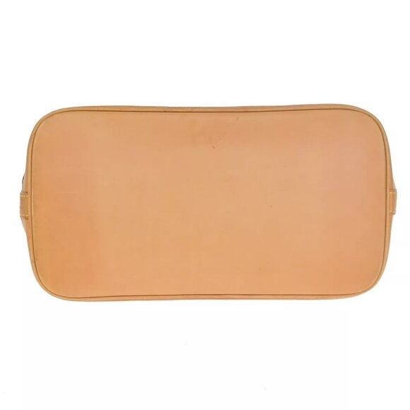 LOUIS VUITTON LV Logo Alma Hand Bag Monogram Leather Brown France - Picture 4 of 15